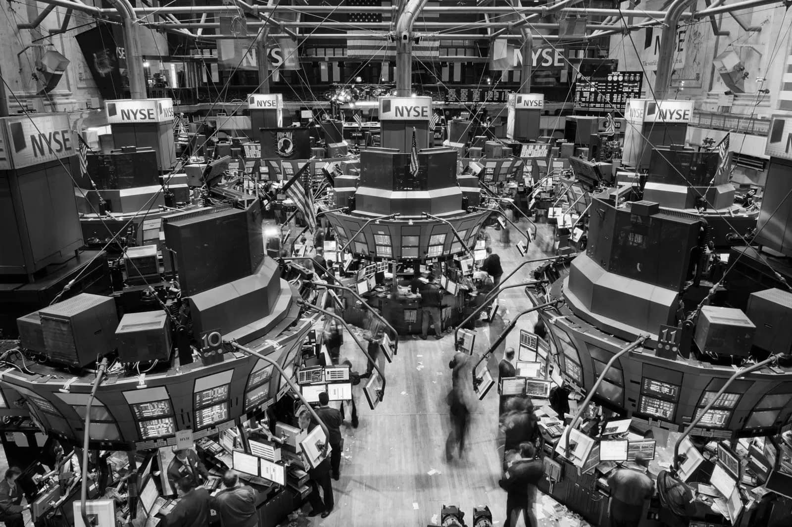 New York Stock Exchange trading floor